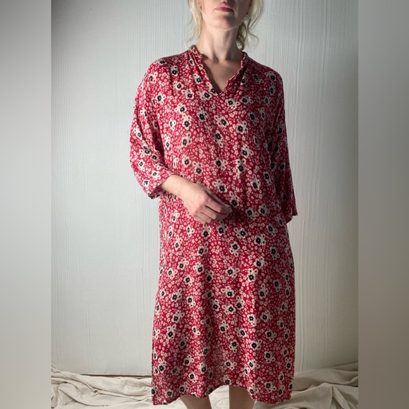 Patterned Tunic Dress - Picture 3 of 9